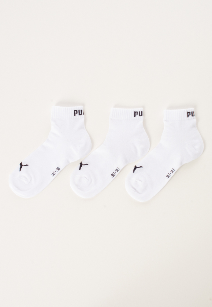 Essential PUMA Quarter-Socken, 3er-Pack