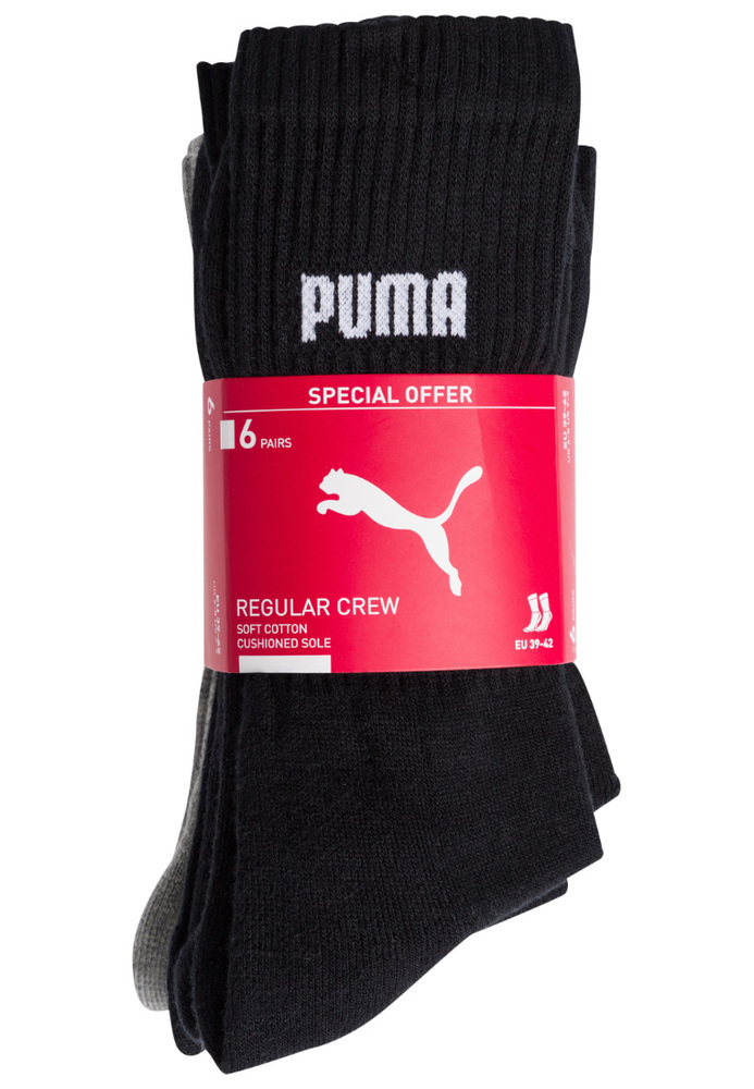 PUMA Sport-Socken, 6er-Pack