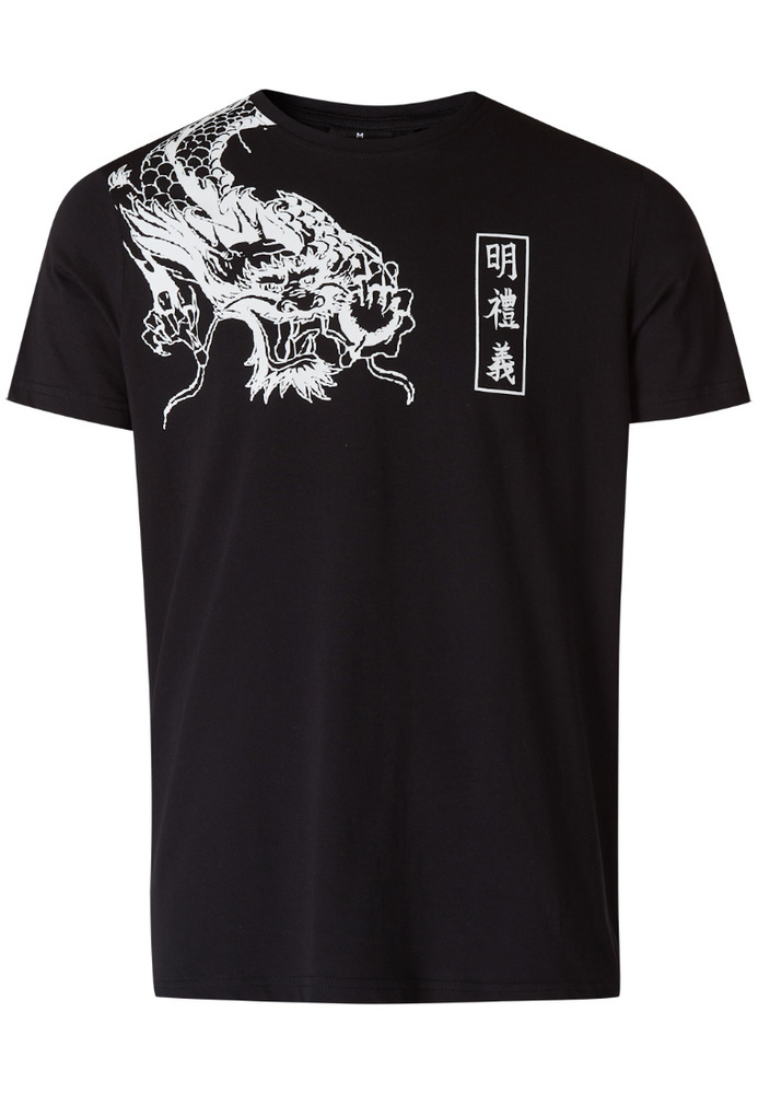 T-Shirt mit Drachen-Aufdruck